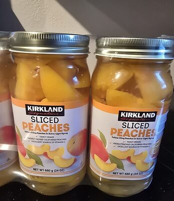 Sliced Peaches