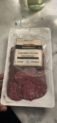 Sliced Peppered Uncured Salami