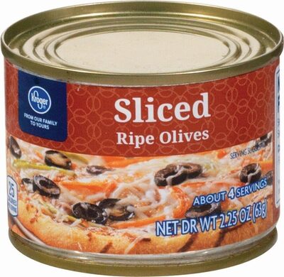 Sliced Ripe Olives