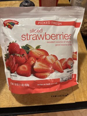 Sliced Strawberriea