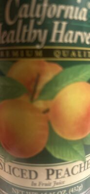 Slices Peaches In Fruit Juice
