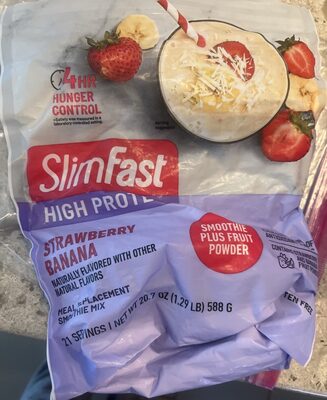 Slim fast High Protein Strawberry Banana