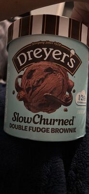 Slow Churned Double Fudge Brownie