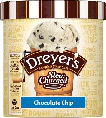 Slow churned light ice cream