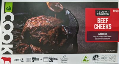 Slow Cooked Beef Cheeks