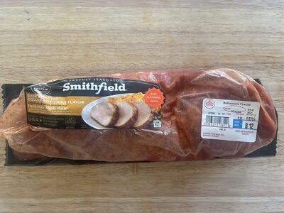 Slow Roasted Golden Rotisserie Pork Loin