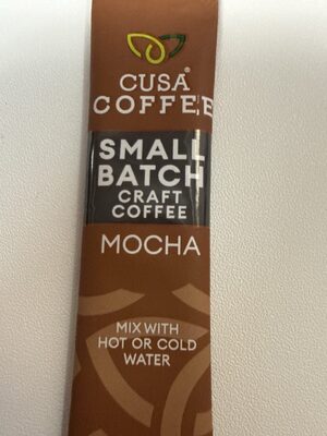 Small Batch Mocha Coffee