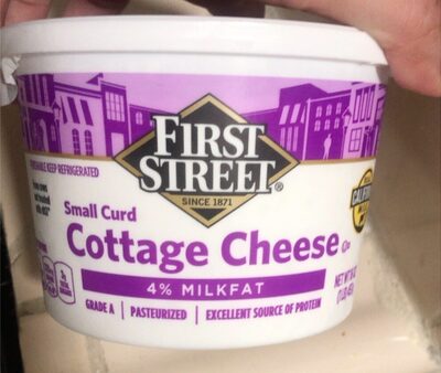 Small curd cottage cheese