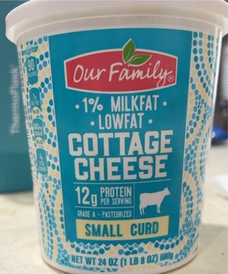 Small curd cottage cheese