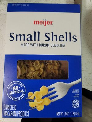 Small Shells Pasta