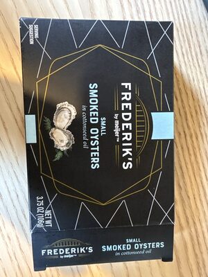 Small Smoked Oysters