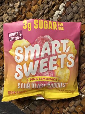 SmartSweets Sour Blast Buddies Pink Lemonade