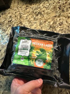 Smoked Chorizo With Beer