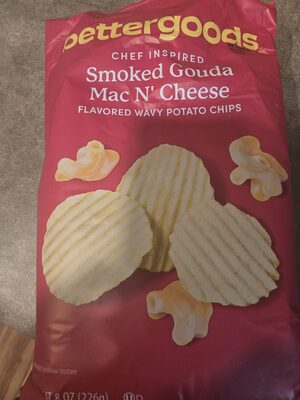 Smoked Gouda Mac N Cheese Chips