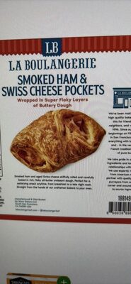 Smoked Ham & Swiss Cheese Pockets