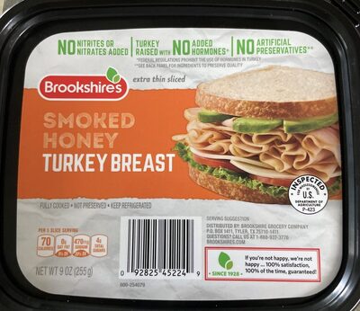 Smoked honey turkey breast