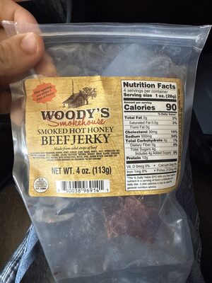 Smoked Hot Honey Beef Jerky