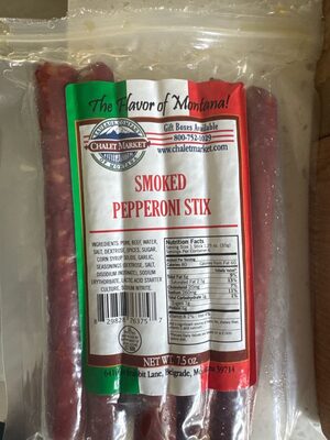 Smoked Pepperoni Stick