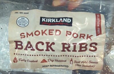 Smoked Pork Back Ribs