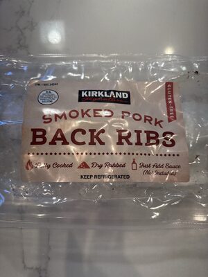 Smoked Pork Back Ribs