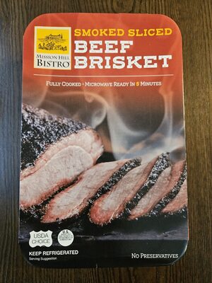 Smoked Sliced Beef Brisket