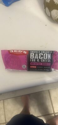 Smoked Uncured Bacon Egg & Cheese Breakfast Burrito