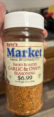 SMOKY ROASTED GARLIC & ONION SEASONING