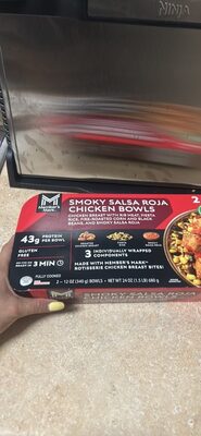 SMOKY SALSA ROJA CHICKEN BOWLS