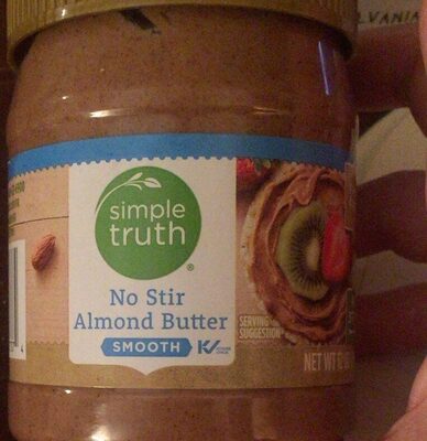 Smooth almond butter