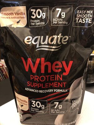Smooth Vanilla Whey Protein Supplement