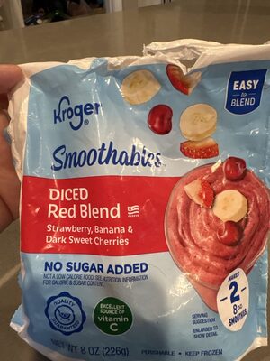 Smoothables Diced Red Blend by Kroger
