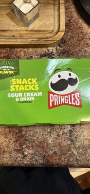 Snack Stacks Sour Cream & Onion Flavored
