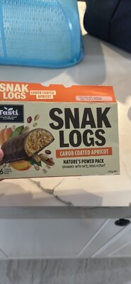 SNAK LOGS CAROB COATED APRICOT
