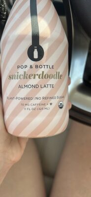 snickerdoodle almond latte