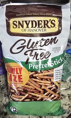 Snyder's of hanover gluten free pretzel sticks