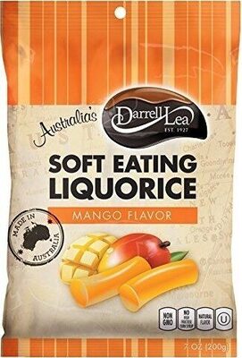 Soft Australian Licorice Mango Flavored