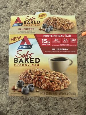 Soft Baked Energy Bar Blueberry
