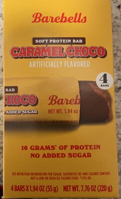 Soft Protein bar, Caramel choco