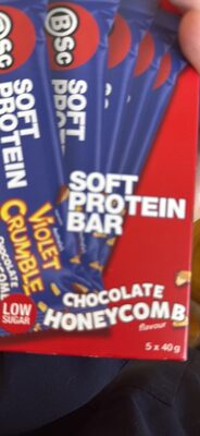SOFT PROTEIN BAR CHOCOLATE HONEYCOMB flavour