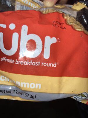 Soft Round Granola Bar, Cinnamon