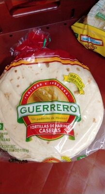 Soft taco flour tortillas