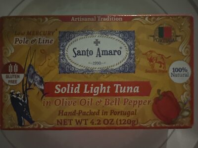 Solid Light Tuna In Olive Oil And Bell Pepper