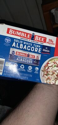 Solid White Tuna Albacore in Water