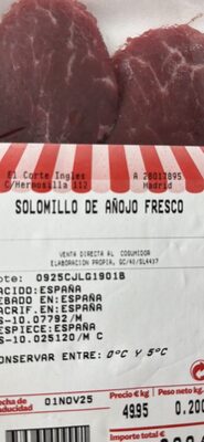 SOLOMILLO DE AÑOJO FRESCO