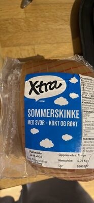 Sommerskinke med svor - kokt og røkt