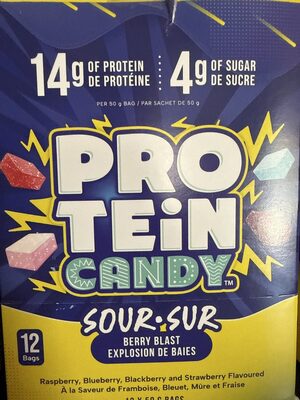 Sour Berry Blast Protein Candy