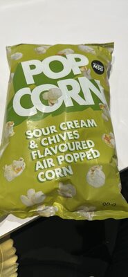 Sour Cream & Chives Flavoured Air Popped Corn