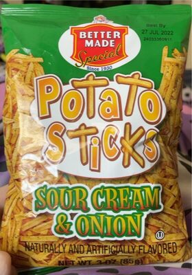 Sour Cream & Onion Potato Sticks