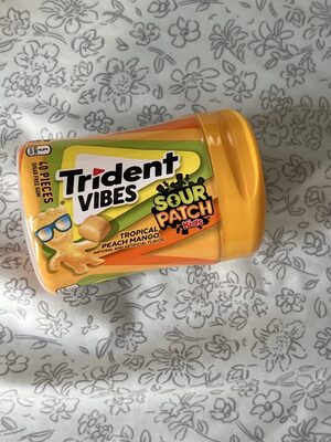 Sour Patch Kids Tropical Peach Mango Gum