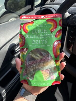 Sour Rainbow Belts